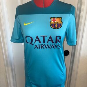 Nike FC Barcelona Women’s Teal Away Jersey - Turquoise
